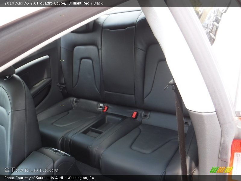 Brilliant Red / Black 2010 Audi A5 2.0T quattro Coupe