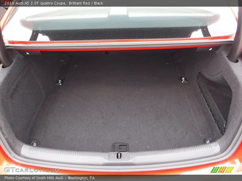 Brilliant Red / Black 2010 Audi A5 2.0T quattro Coupe