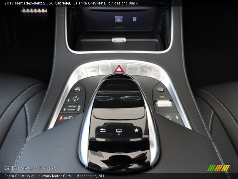 Controls of 2017 S 550 Cabriolet