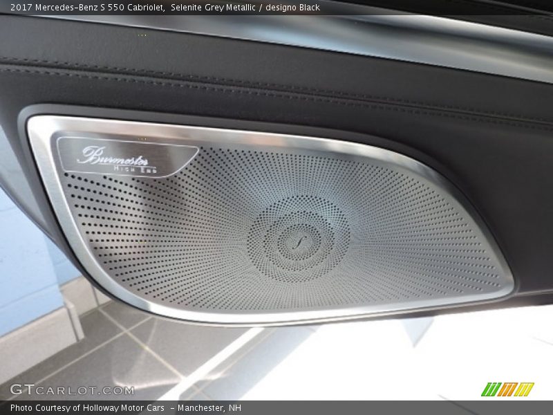 Audio System of 2017 S 550 Cabriolet