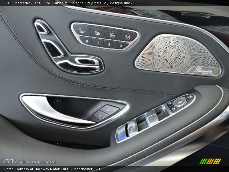 Controls of 2017 S 550 Cabriolet