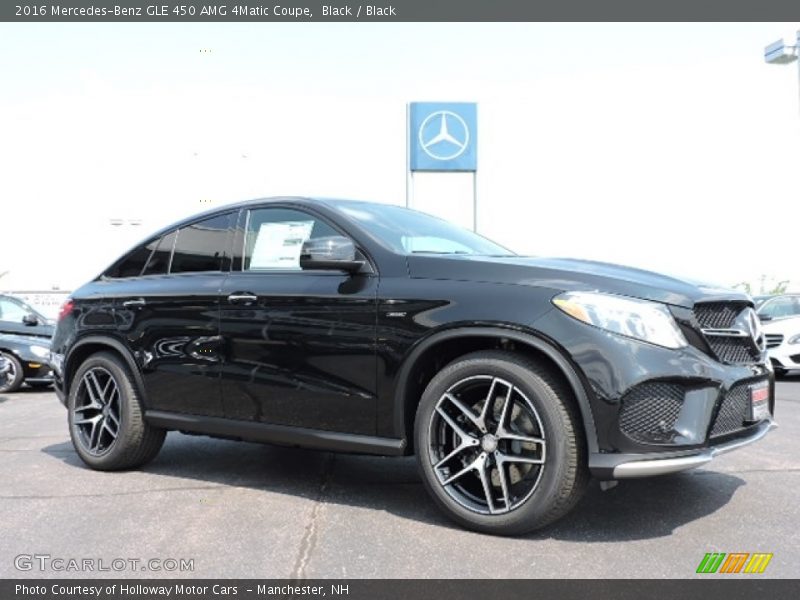 Black / Black 2016 Mercedes-Benz GLE 450 AMG 4Matic Coupe