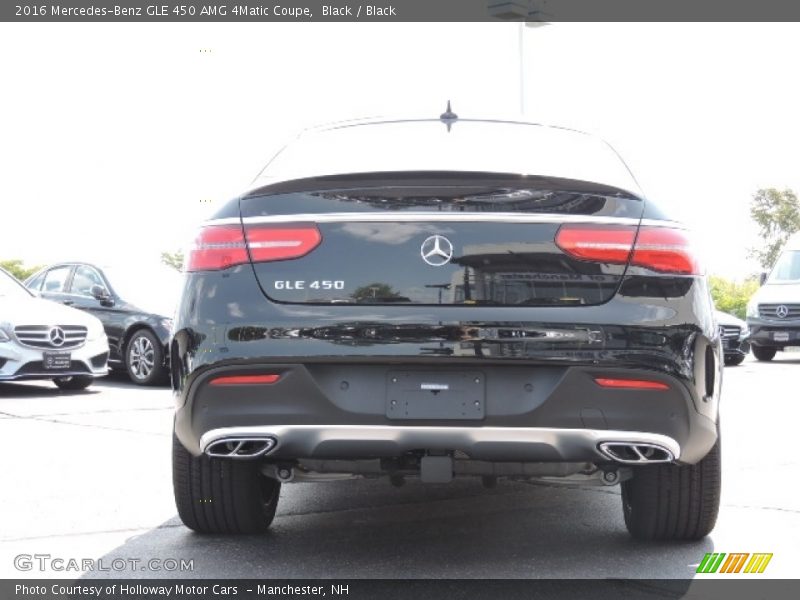 Black / Black 2016 Mercedes-Benz GLE 450 AMG 4Matic Coupe