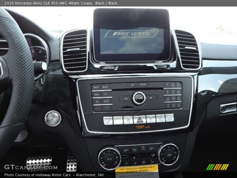 Black / Black 2016 Mercedes-Benz GLE 450 AMG 4Matic Coupe