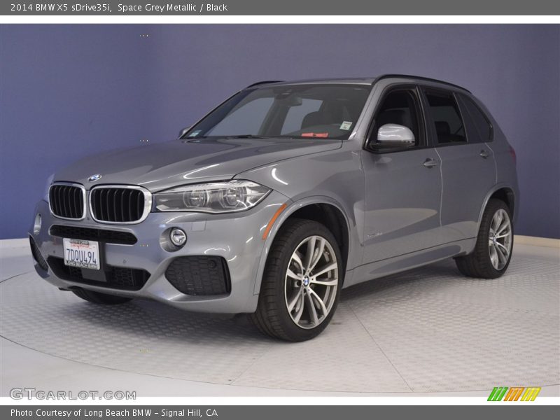 Space Grey Metallic / Black 2014 BMW X5 sDrive35i