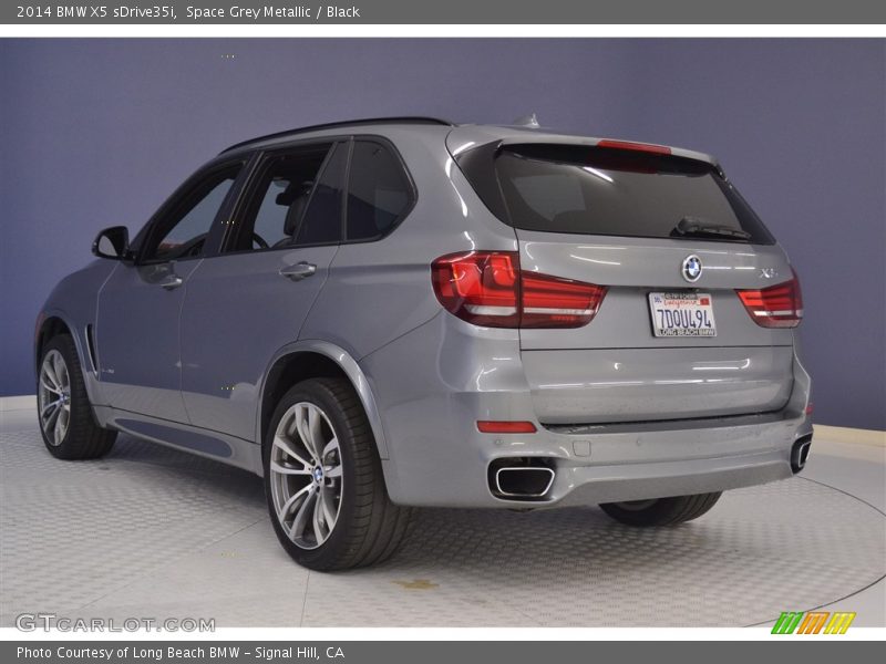 Space Grey Metallic / Black 2014 BMW X5 sDrive35i