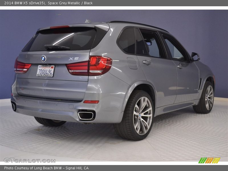 Space Grey Metallic / Black 2014 BMW X5 sDrive35i