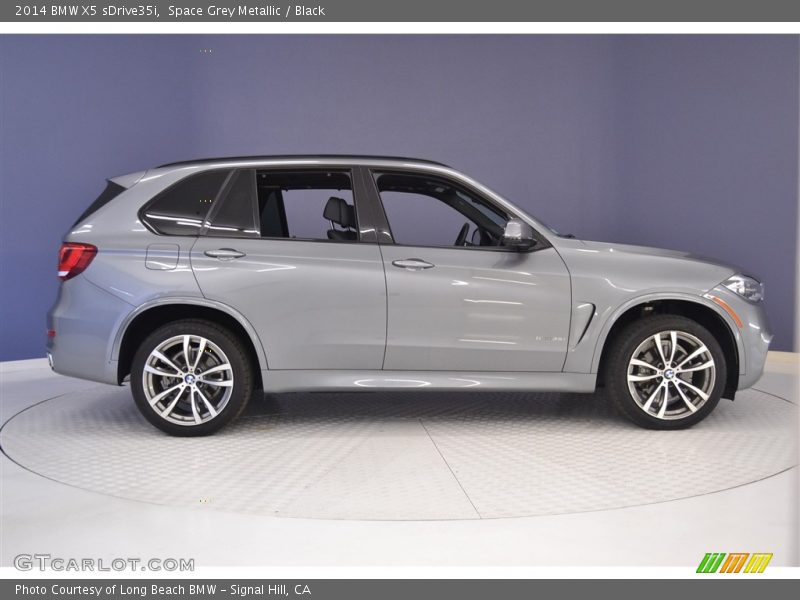 Space Grey Metallic / Black 2014 BMW X5 sDrive35i