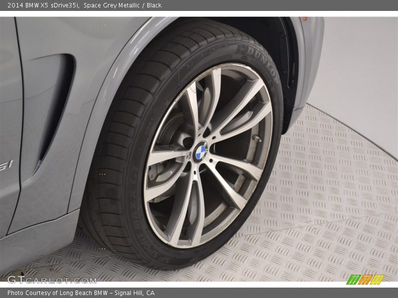 Space Grey Metallic / Black 2014 BMW X5 sDrive35i