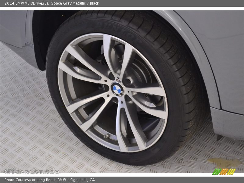 Space Grey Metallic / Black 2014 BMW X5 sDrive35i