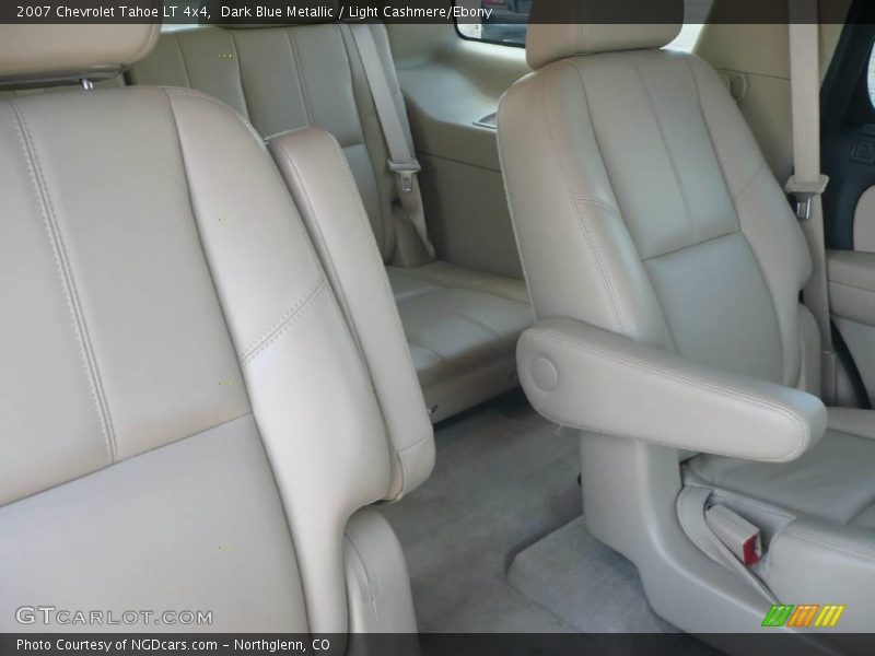 Dark Blue Metallic / Light Cashmere/Ebony 2007 Chevrolet Tahoe LT 4x4
