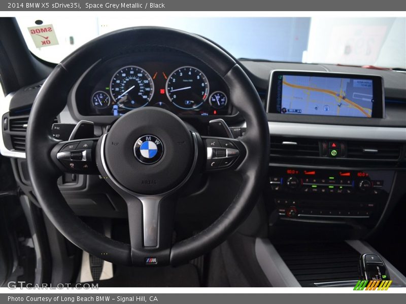 Space Grey Metallic / Black 2014 BMW X5 sDrive35i