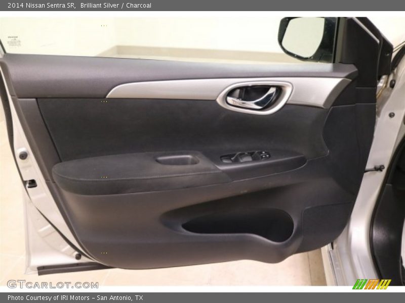 Brilliant Silver / Charcoal 2014 Nissan Sentra SR