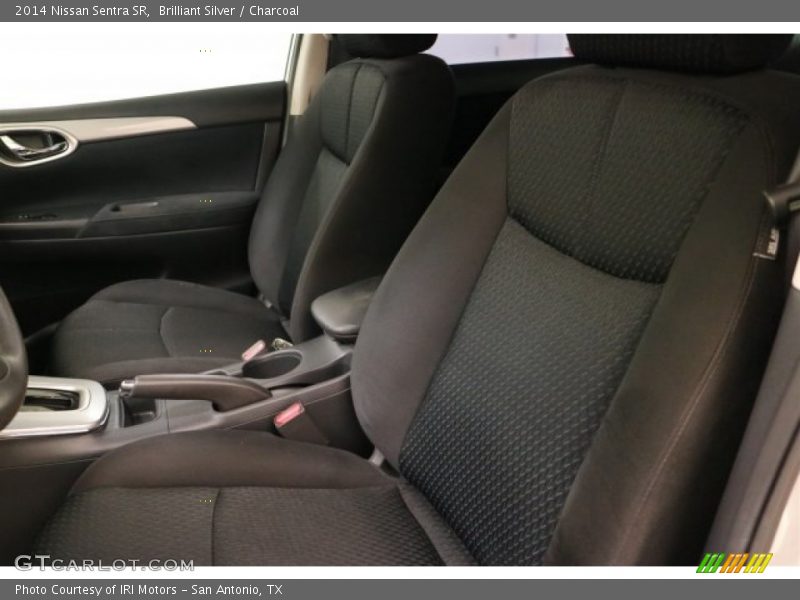 Brilliant Silver / Charcoal 2014 Nissan Sentra SR