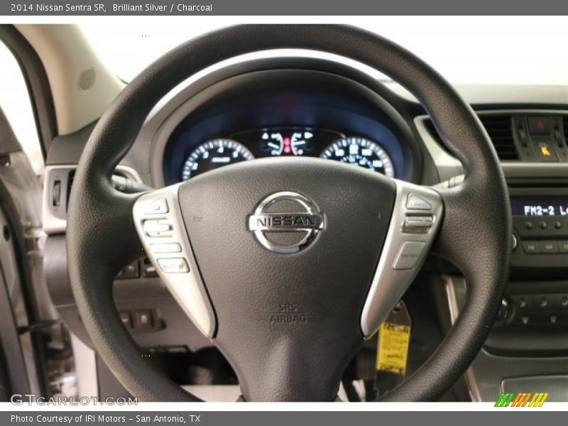 Brilliant Silver / Charcoal 2014 Nissan Sentra SR
