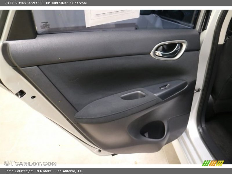 Brilliant Silver / Charcoal 2014 Nissan Sentra SR