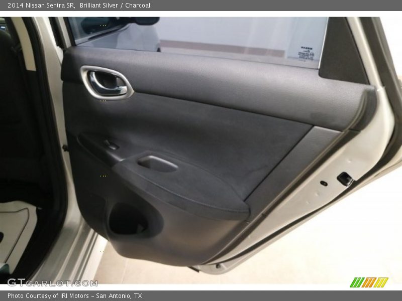 Brilliant Silver / Charcoal 2014 Nissan Sentra SR