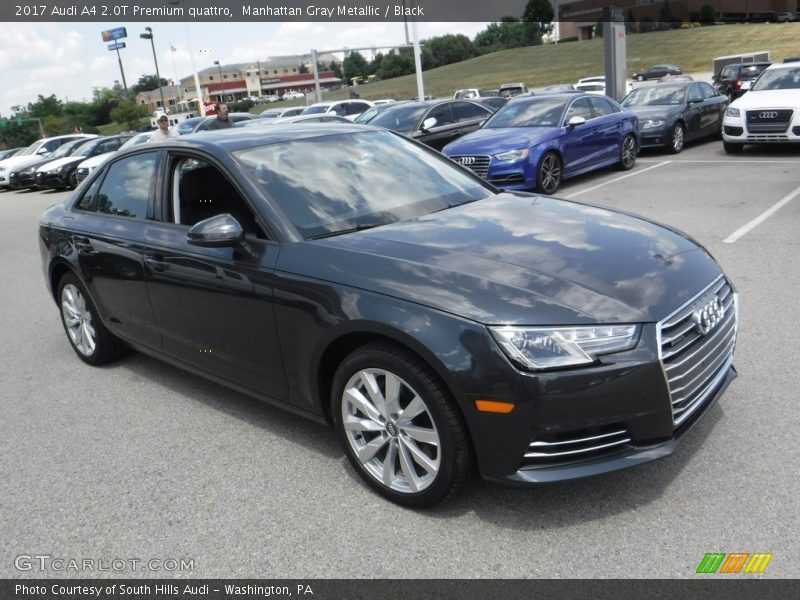 Front 3/4 View of 2017 A4 2.0T Premium quattro