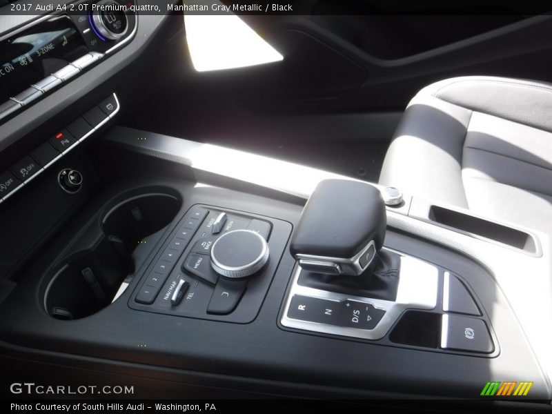 Manhattan Gray Metallic / Black 2017 Audi A4 2.0T Premium quattro