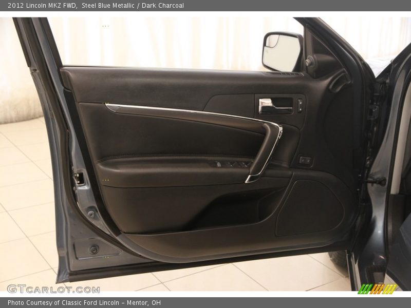 Steel Blue Metallic / Dark Charcoal 2012 Lincoln MKZ FWD