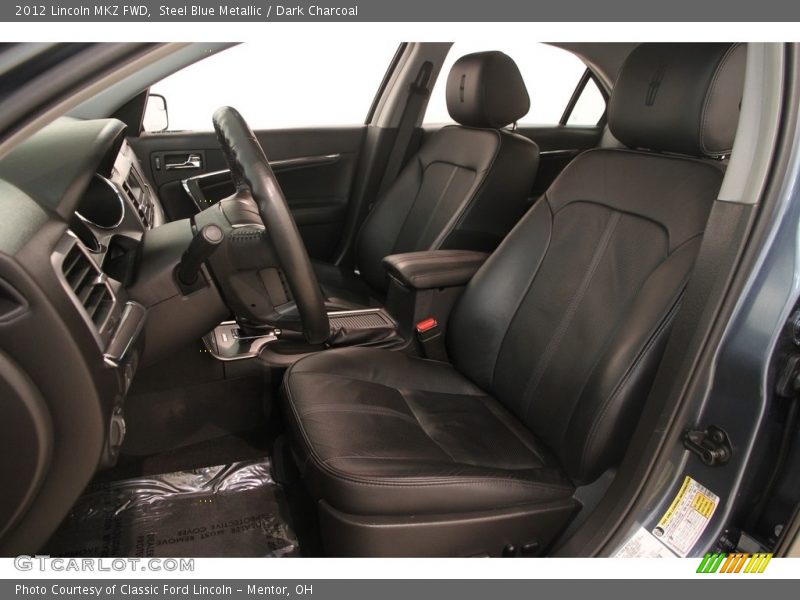 Steel Blue Metallic / Dark Charcoal 2012 Lincoln MKZ FWD