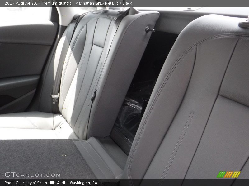 Manhattan Gray Metallic / Black 2017 Audi A4 2.0T Premium quattro