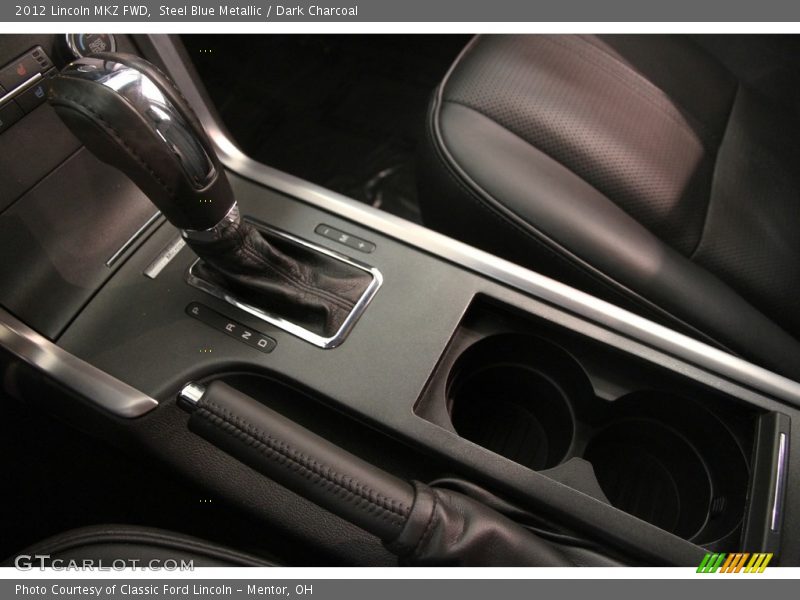 Steel Blue Metallic / Dark Charcoal 2012 Lincoln MKZ FWD