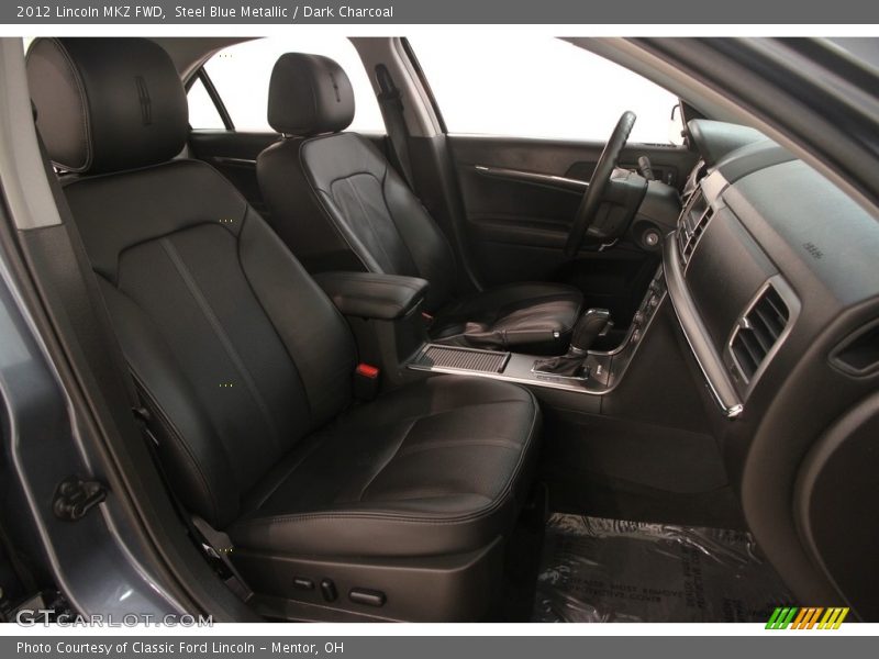Steel Blue Metallic / Dark Charcoal 2012 Lincoln MKZ FWD