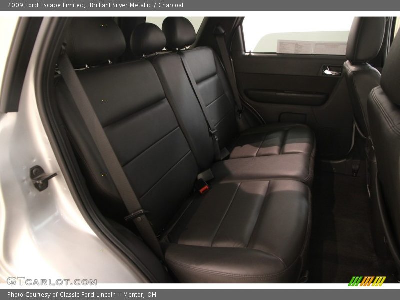 Brilliant Silver Metallic / Charcoal 2009 Ford Escape Limited
