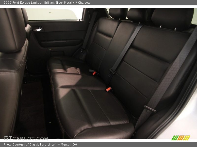 Brilliant Silver Metallic / Charcoal 2009 Ford Escape Limited