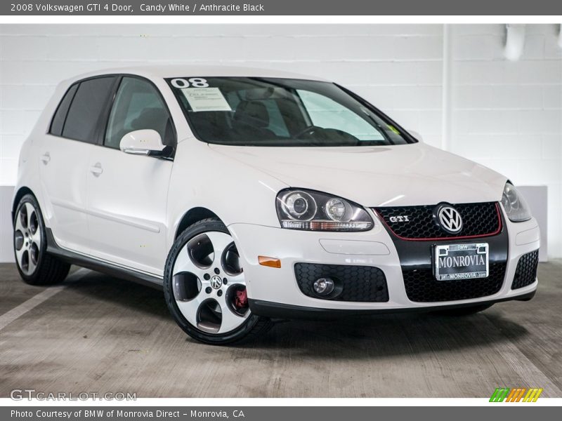 Candy White / Anthracite Black 2008 Volkswagen GTI 4 Door