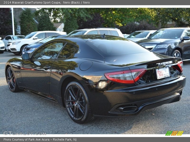 Nero (Black) / Nero 2014 Maserati GranTurismo Sport Coupe