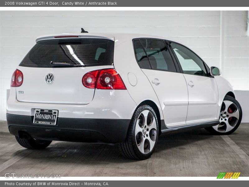 Candy White / Anthracite Black 2008 Volkswagen GTI 4 Door