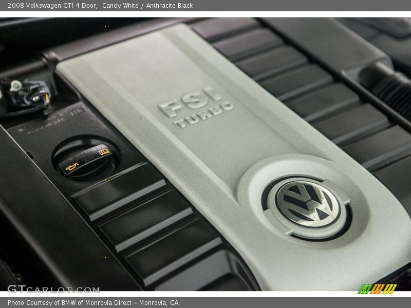Candy White / Anthracite Black 2008 Volkswagen GTI 4 Door