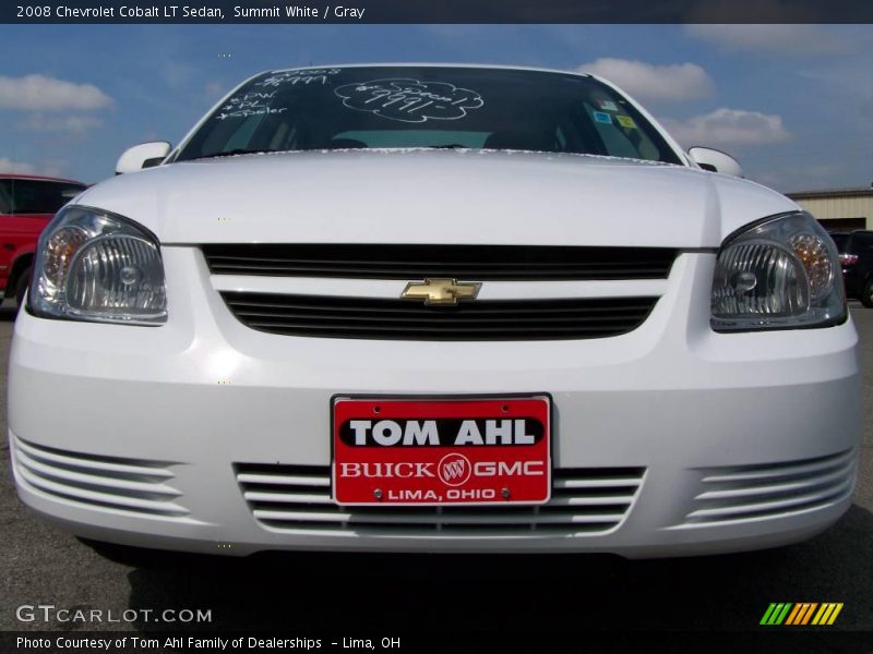 Summit White / Gray 2008 Chevrolet Cobalt LT Sedan