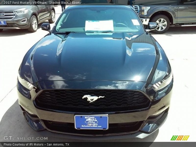 Shadow Black / Ebony 2017 Ford Mustang V6 Coupe