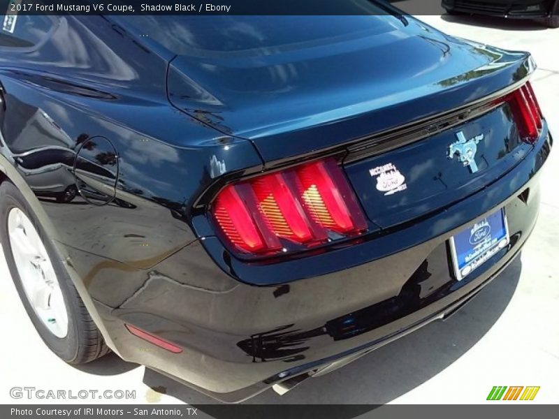 Shadow Black / Ebony 2017 Ford Mustang V6 Coupe