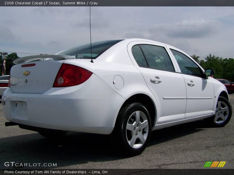 Summit White / Gray 2008 Chevrolet Cobalt LT Sedan