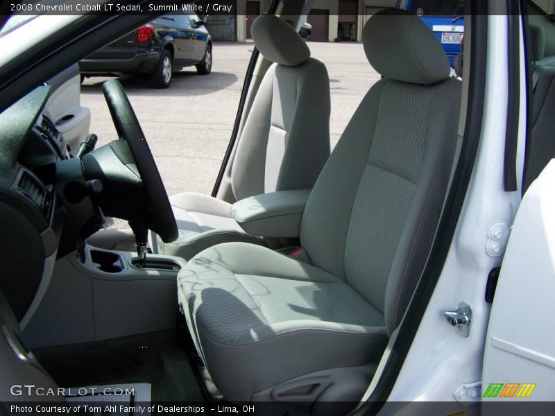 Summit White / Gray 2008 Chevrolet Cobalt LT Sedan