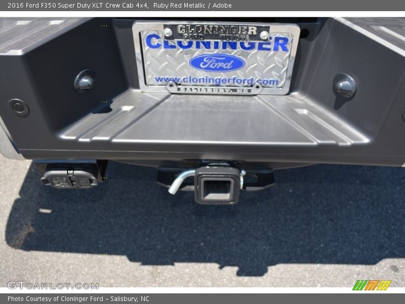 Ruby Red Metallic / Adobe 2016 Ford F350 Super Duty XLT Crew Cab 4x4