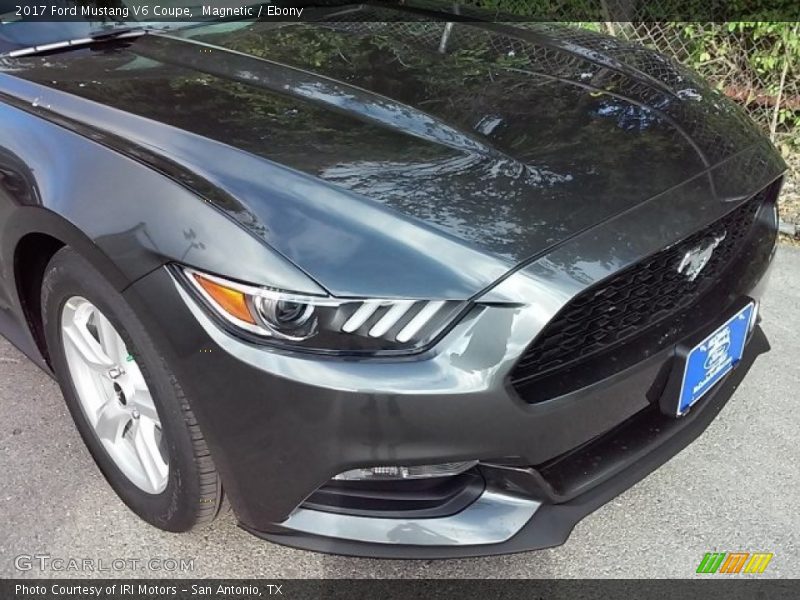 Magnetic / Ebony 2017 Ford Mustang V6 Coupe
