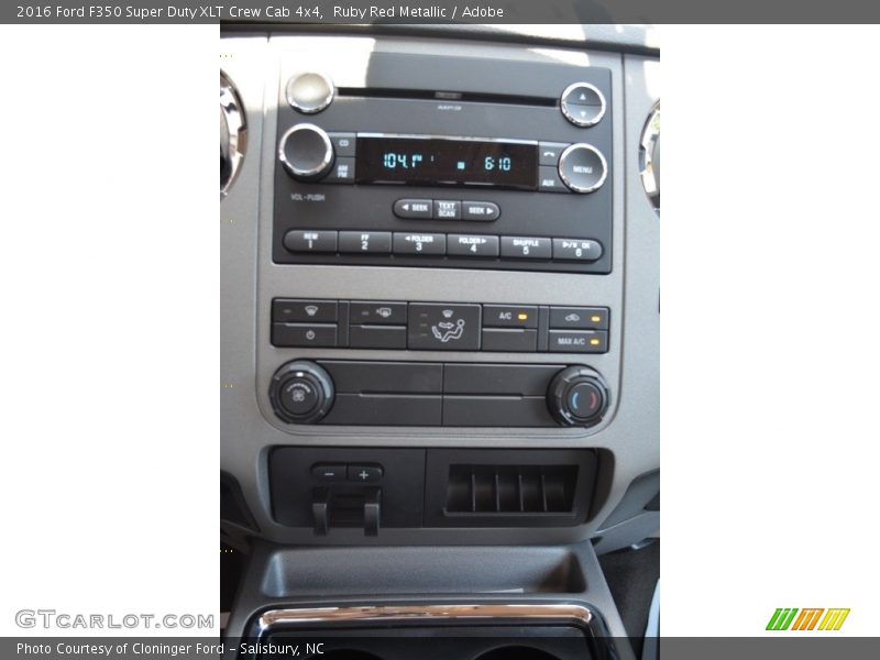 Ruby Red Metallic / Adobe 2016 Ford F350 Super Duty XLT Crew Cab 4x4