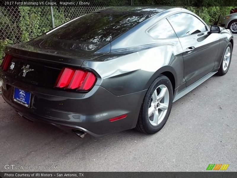 Magnetic / Ebony 2017 Ford Mustang V6 Coupe