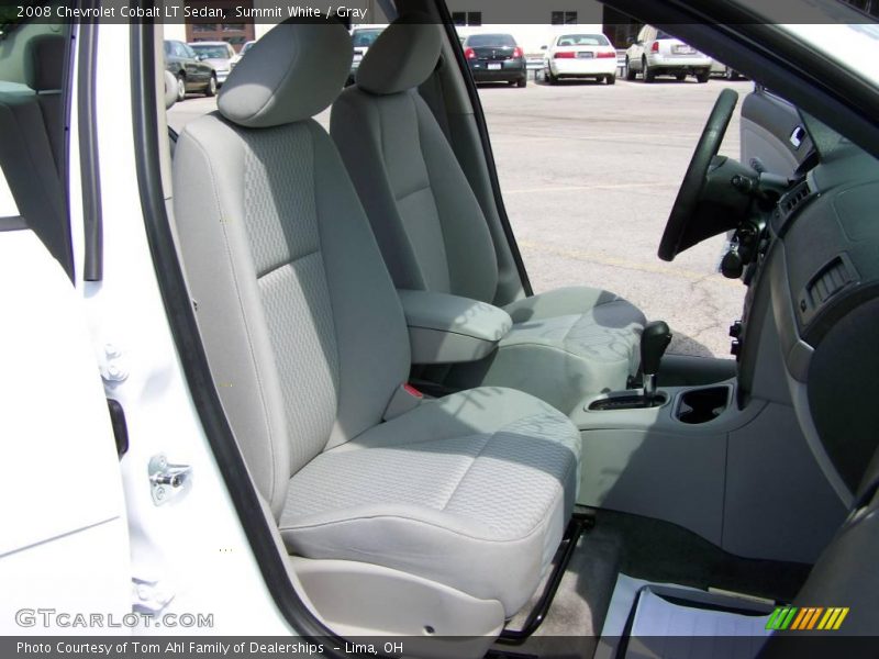 Summit White / Gray 2008 Chevrolet Cobalt LT Sedan