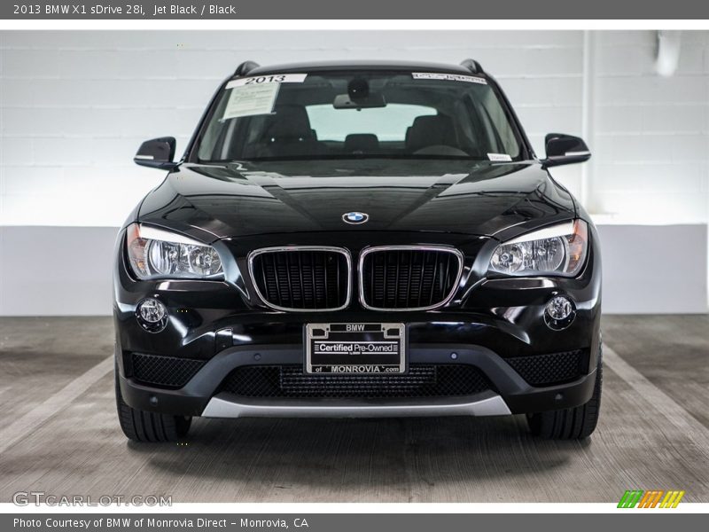 Jet Black / Black 2013 BMW X1 sDrive 28i