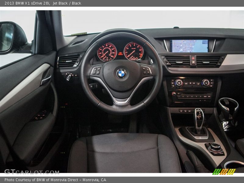 Jet Black / Black 2013 BMW X1 sDrive 28i