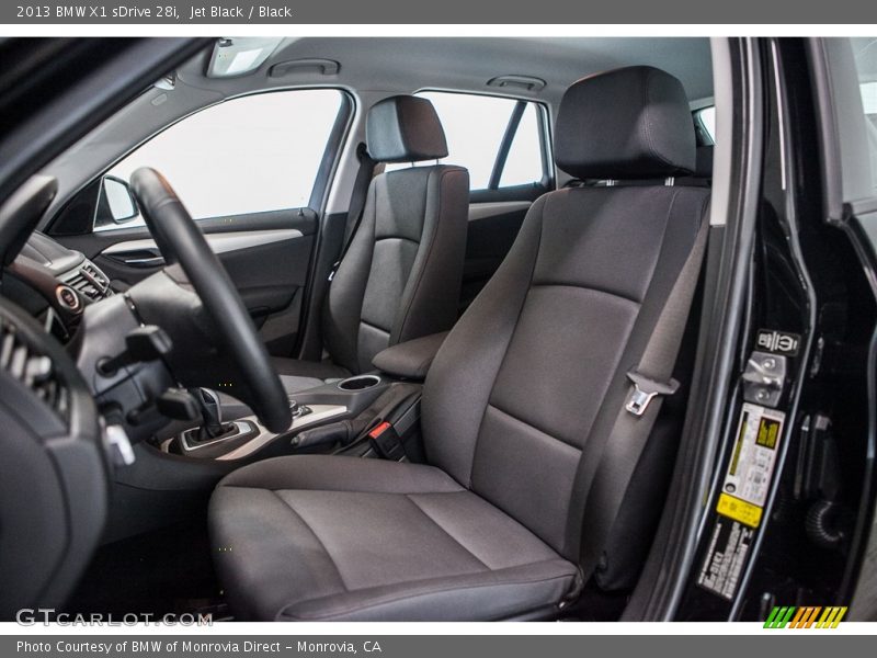 Jet Black / Black 2013 BMW X1 sDrive 28i