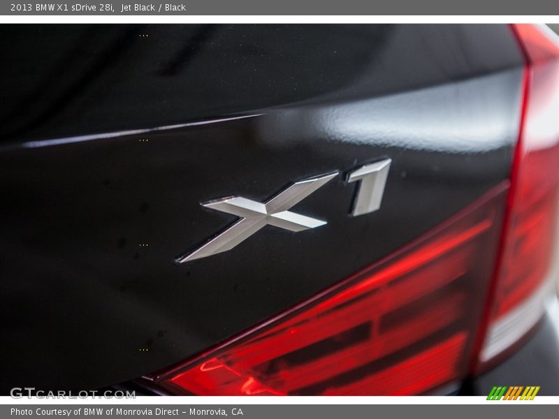 Jet Black / Black 2013 BMW X1 sDrive 28i