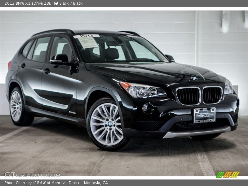 Jet Black / Black 2013 BMW X1 sDrive 28i