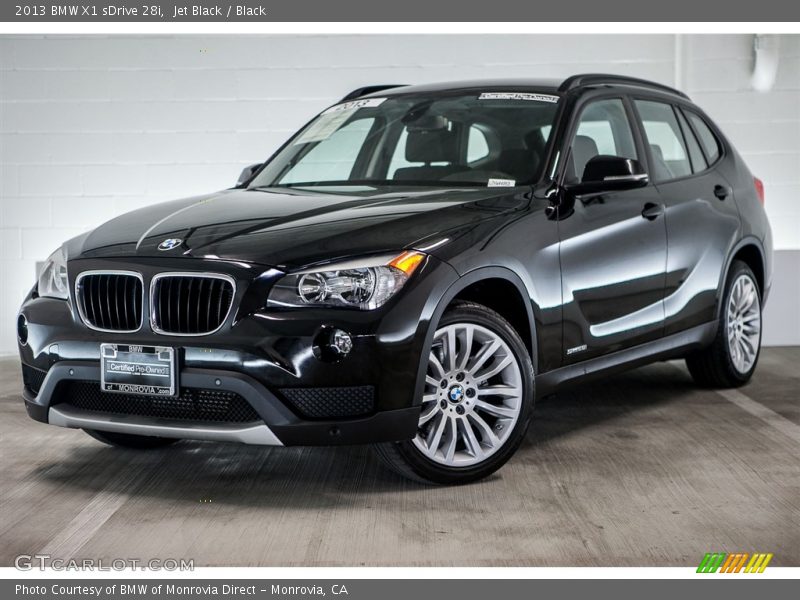 Jet Black / Black 2013 BMW X1 sDrive 28i